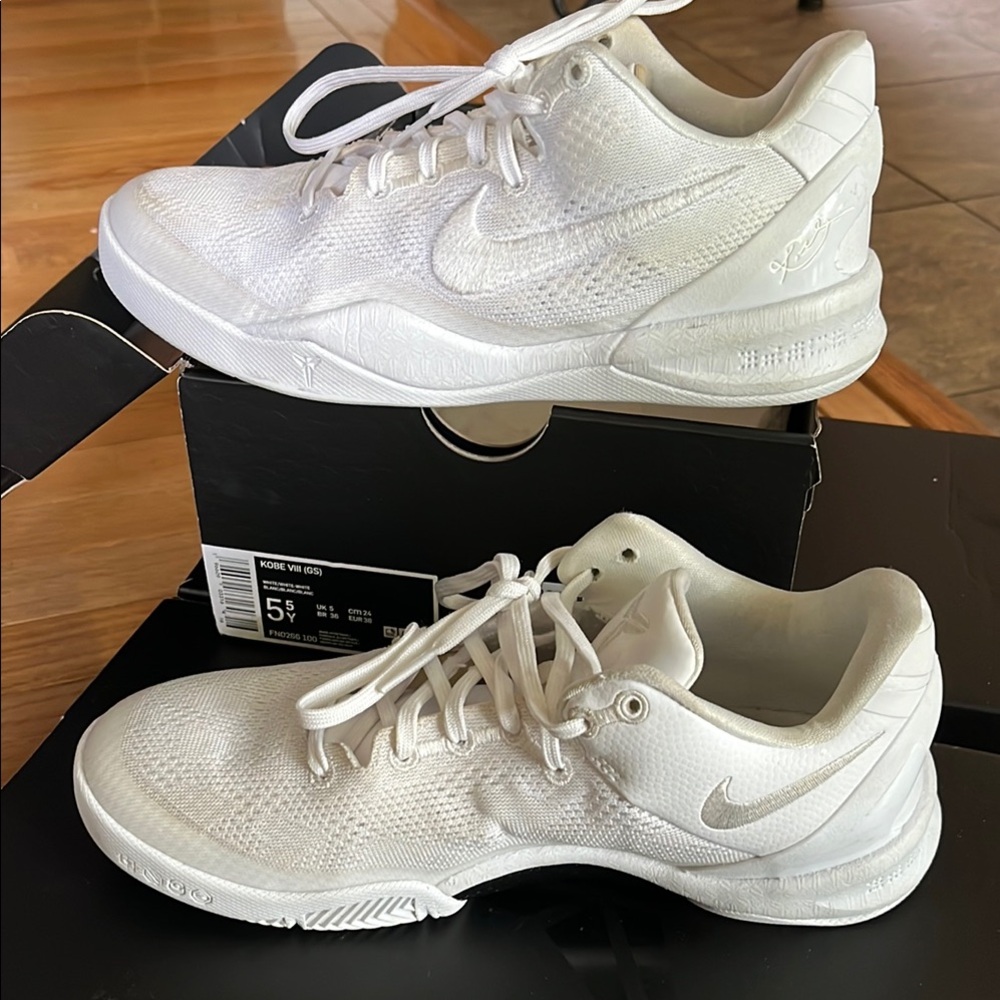 Nike White Athletic Shoes